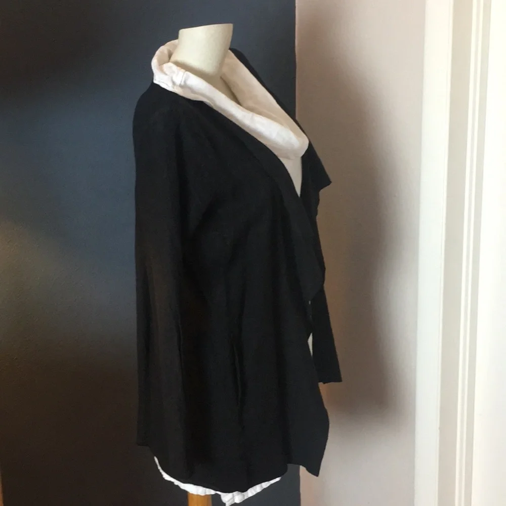 NWT Lagenlook Linen Jacket - Picture 3 of 7